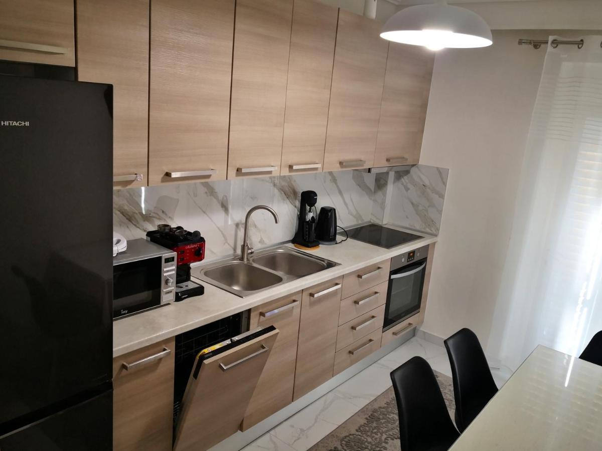 Cozy Sea View Apartment In Paralia Exterior foto