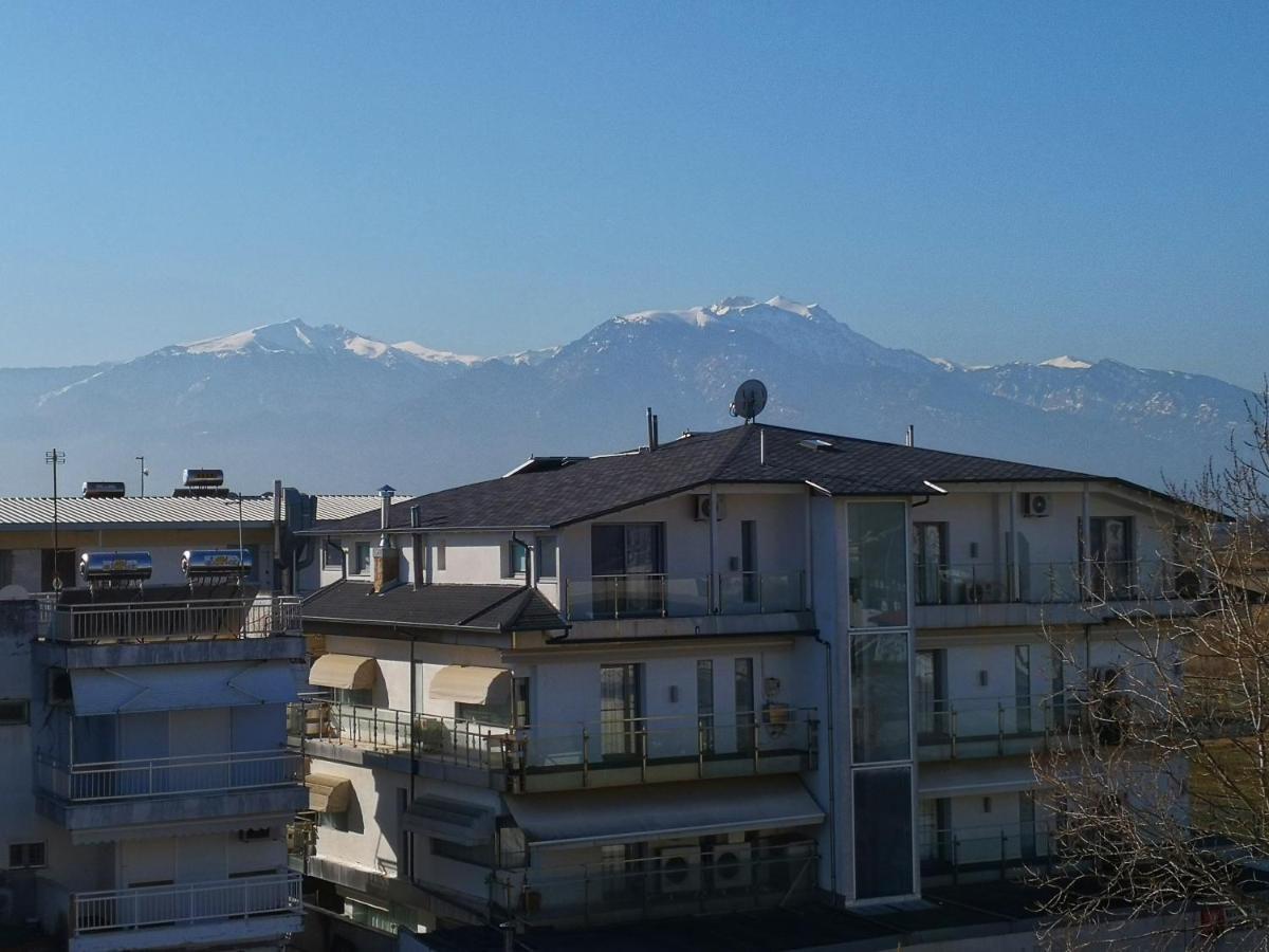 Cozy Sea View Apartment In Paralia Exterior foto