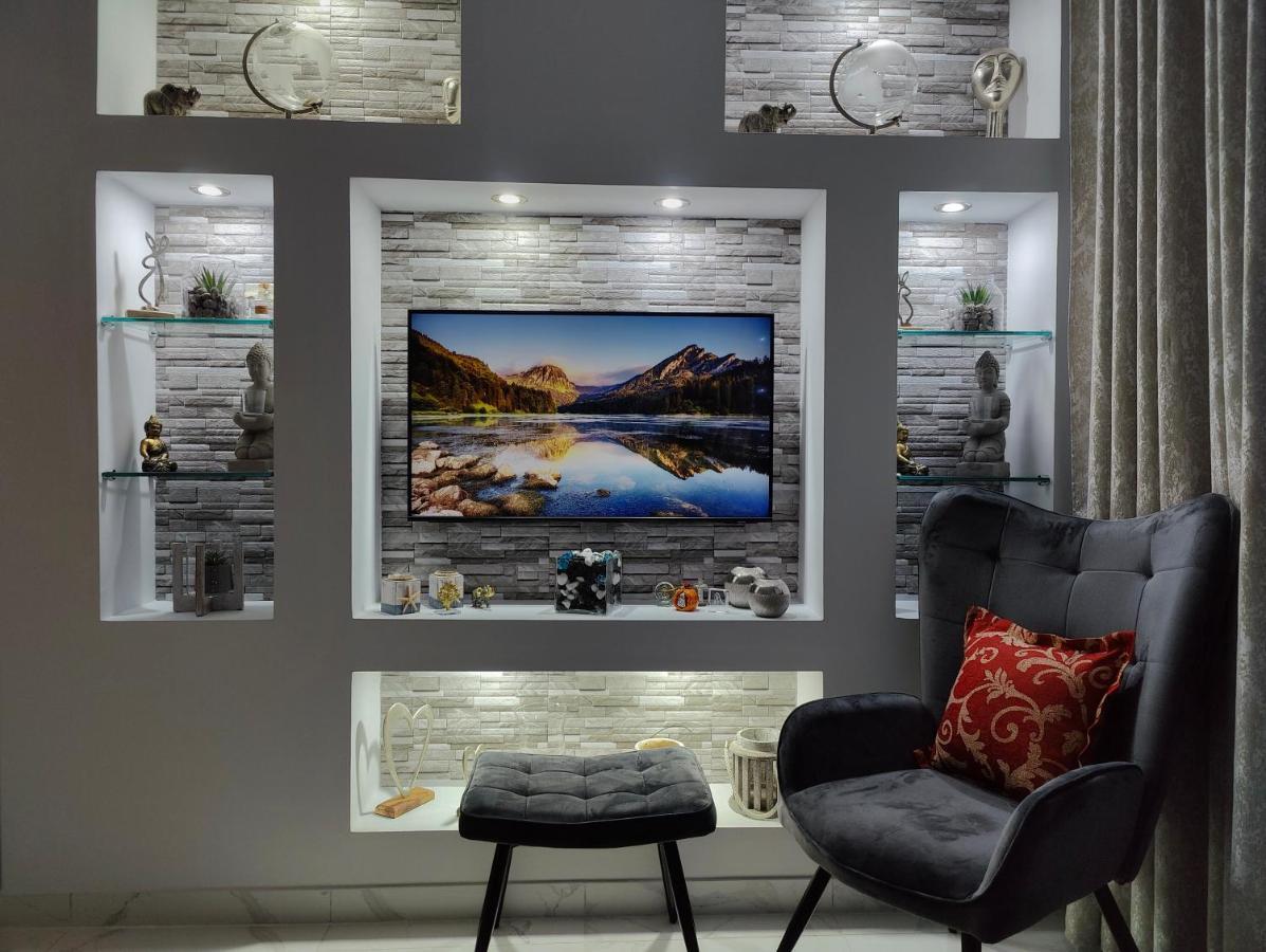 Cozy Sea View Apartment In Paralia Exterior foto