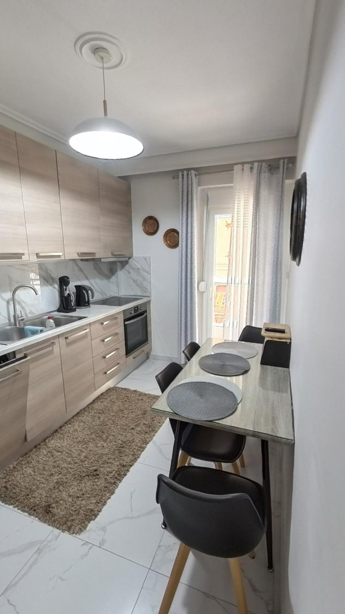 Cozy Sea View Apartment In Paralia Exterior foto