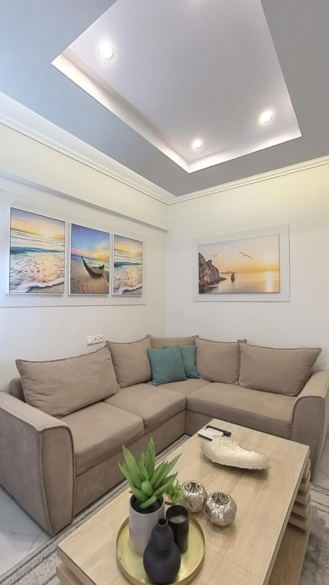 Cozy Sea View Apartment In Paralia Exterior foto