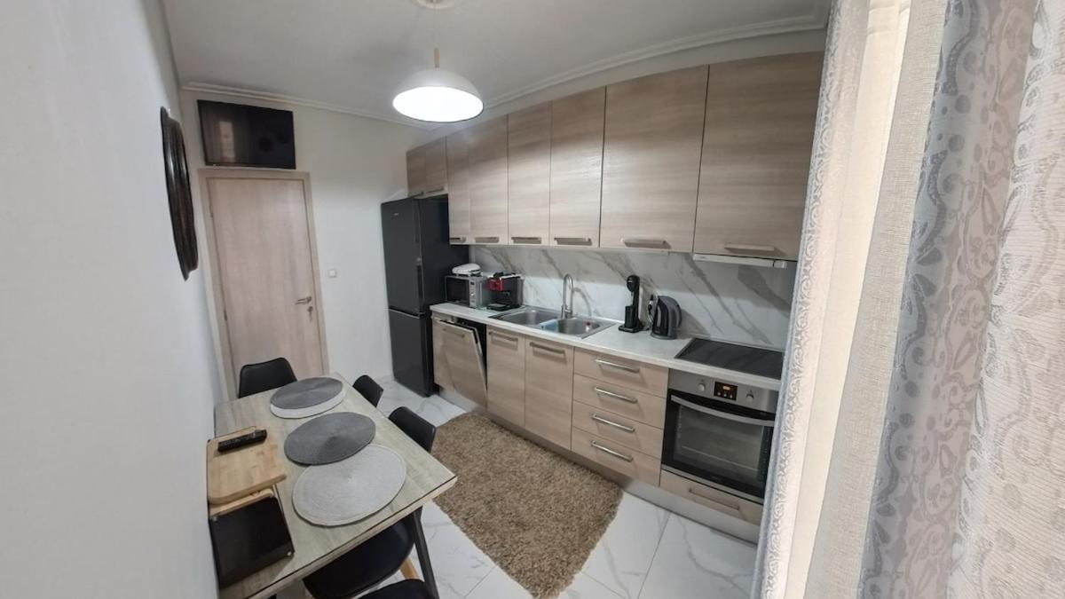 Cozy Sea View Apartment In Paralia Exterior foto